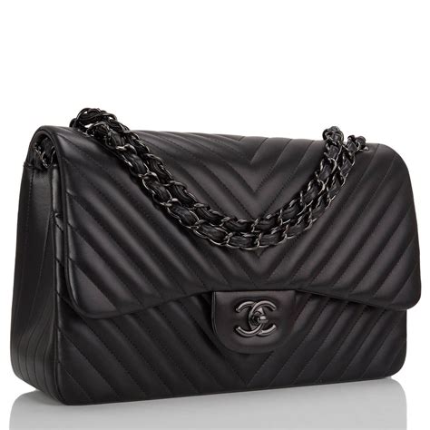 chanel flap bag so black|chanel flap bag jumbo.